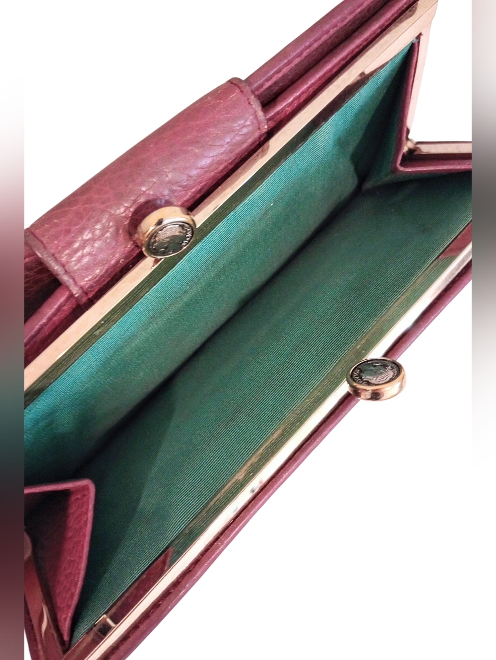 Bvlgari Monete Leather French Kiss-Lock Long Leather Wallet - Picture 4 of 16